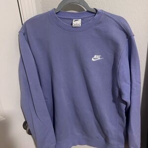 Nike Men's Lavender Crewneck Sweater